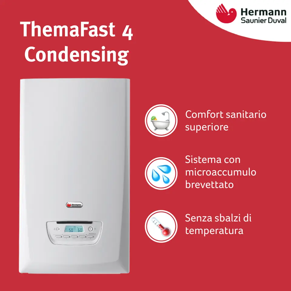 Assistenza caldaie Hermann Roma